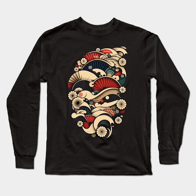 The Ethnic Ornaments Long Sleeve T-Shirt by vamarik